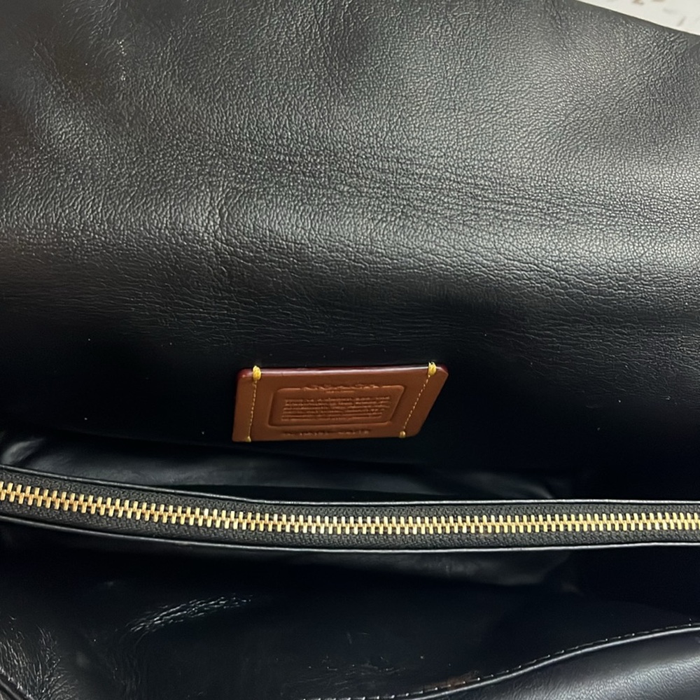 Coach Black Pillow Tabby 26 Nappa Leather Crossbody Bag Purse - Picture 8 of 12